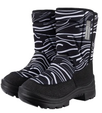 NikaStyle, зимние сапоги 16з4322 (черный/белый)