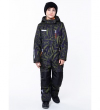 Комбинезон зимний NikaStyle 8з1723 хаки/черный