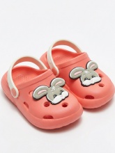 Детские сабо TinGo RB22121А (коралловый, зайка)